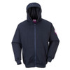 UFR81 - FR Zipper Front Hooded Sweatshirt, Navy